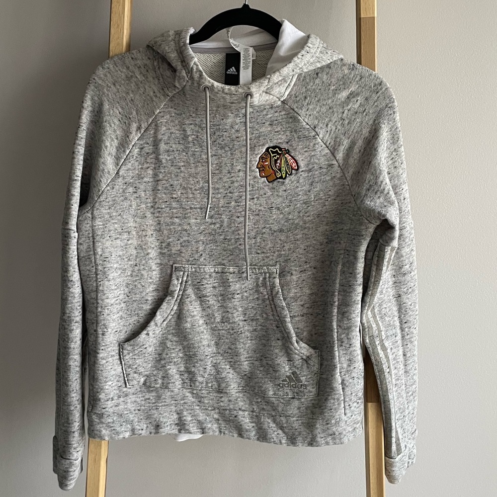 Chicago Blackhawks cowl neck Adidas sweatshirt
